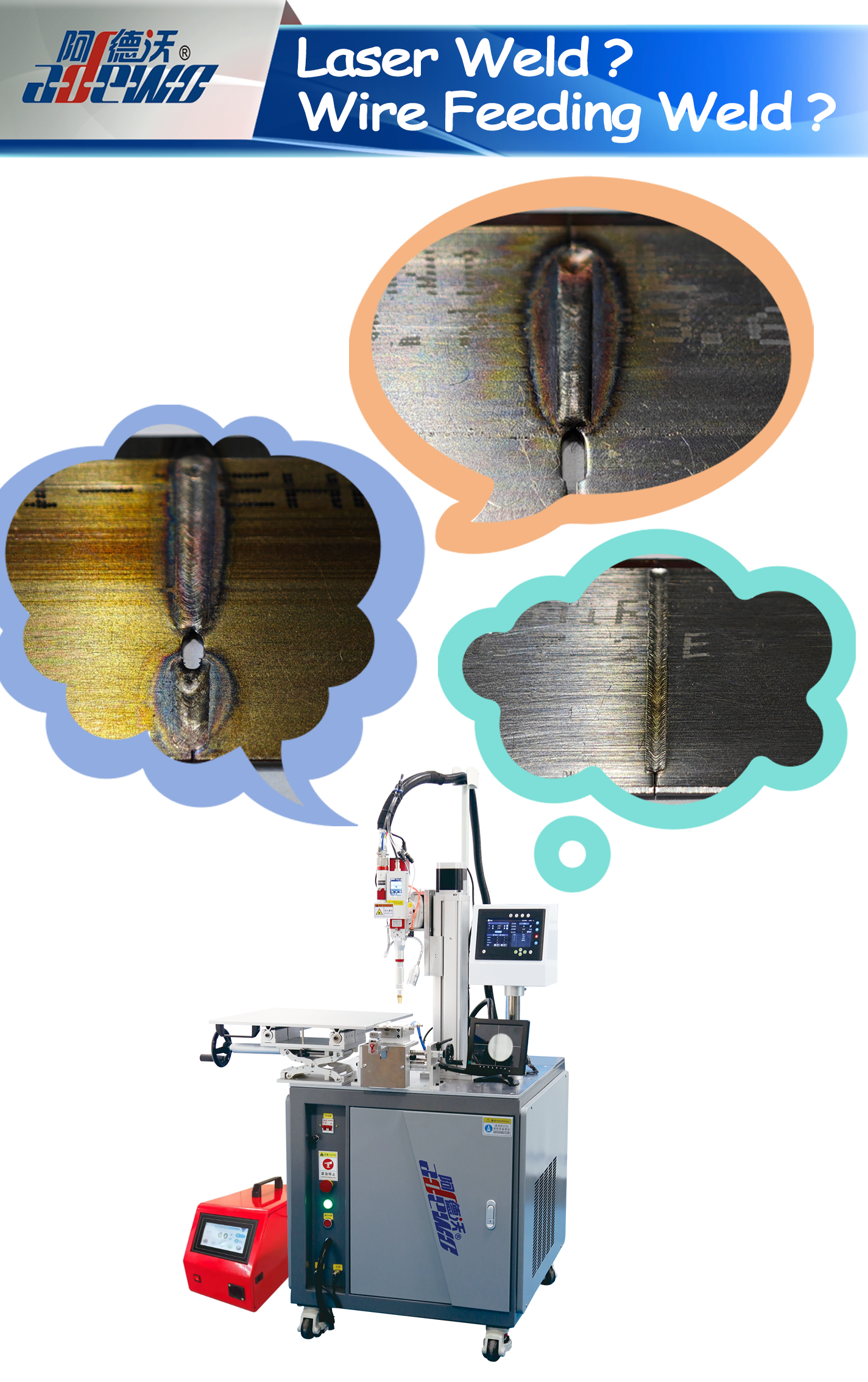 लेजर वेल्ड? तार खुवाउने वेल्ड?